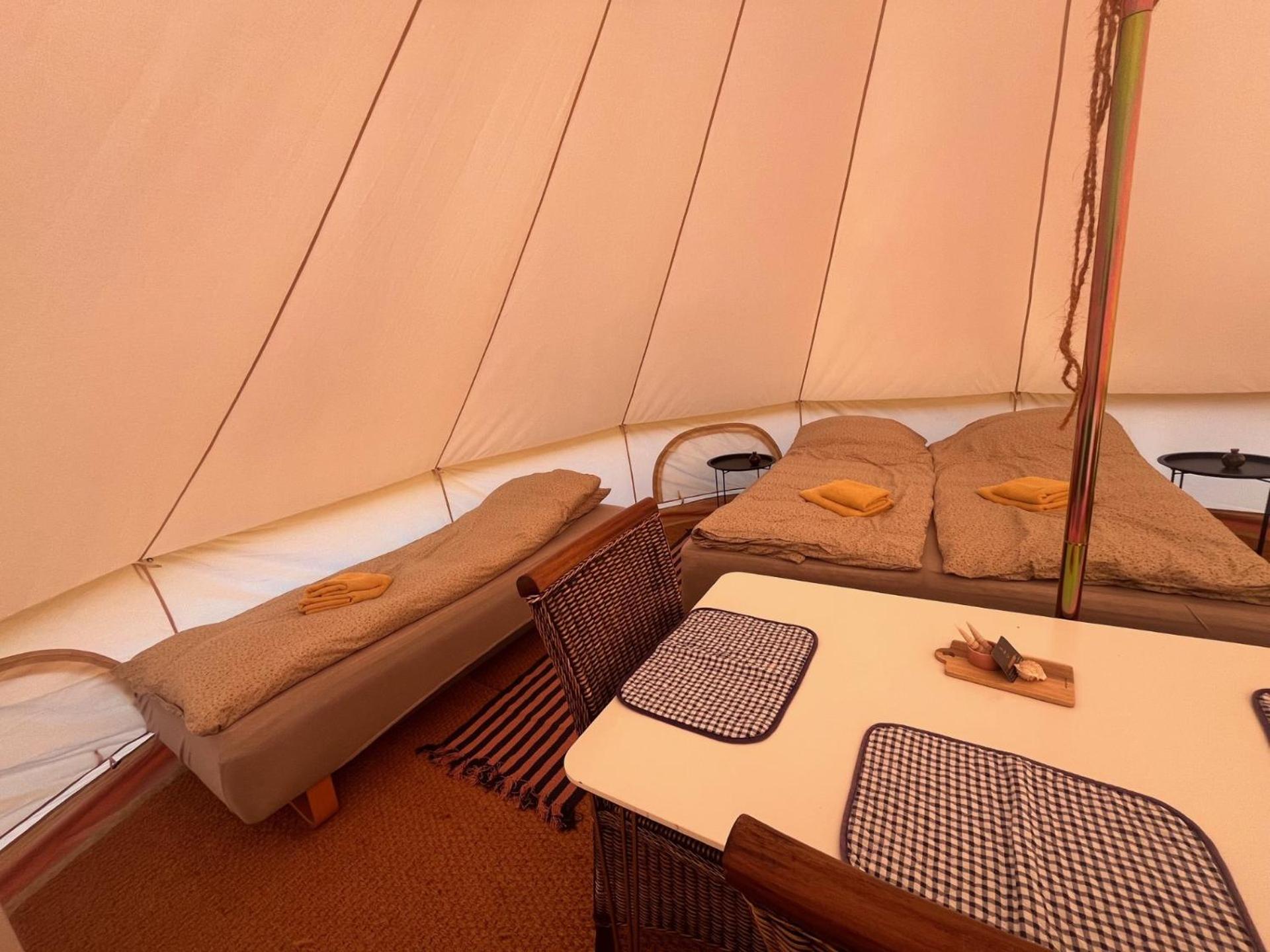 Lango Fjord Glamping Nr 2 Hotel นากสกอฟ ภายนอก รูปภาพ